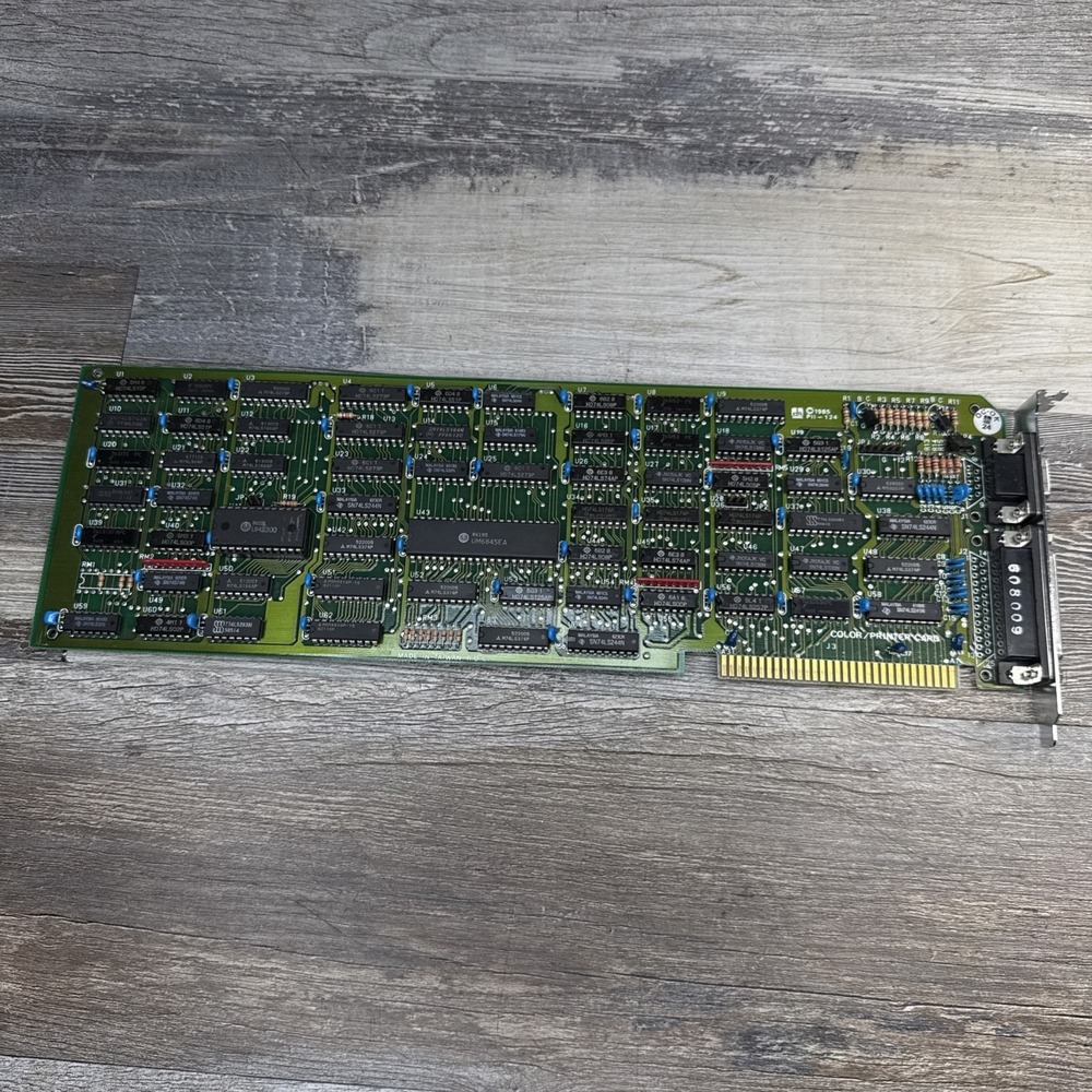 DTK PII-124 COLOR GRAPHICS/PRINTER CARD Vintage 1985 - Untested